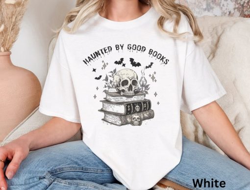 Halloween T Shirt Skull Shirt Halloween Shirt Book Lover Shirt Mystery