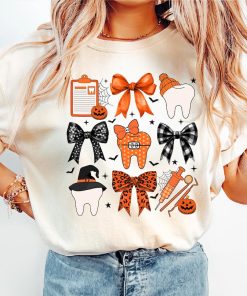 Coquette Dental Halloween Shirt, Dentistry Shirt, Halloween Tee