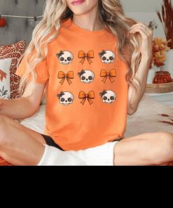 Skull and Bows tee cute halloween t-shirt