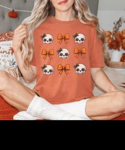 Skull and Bows tee cute halloween t-shirt