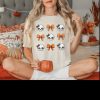 Skull and Bows tee cute halloween t-shirt