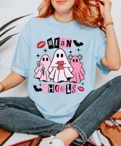 Comfort Colors® Сute Ghost Coffee Shirt, Сute Little Ghost t-shirt