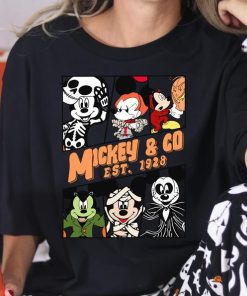 Vintage Mickey & Co Est. 1928 Halloween Shirt