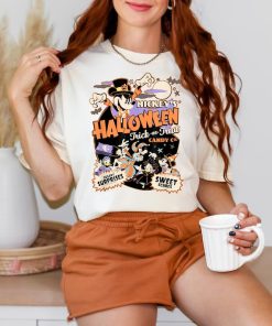 Comfort Colors Retro Disney Mickey Halloween Trick Or Treat Shirt