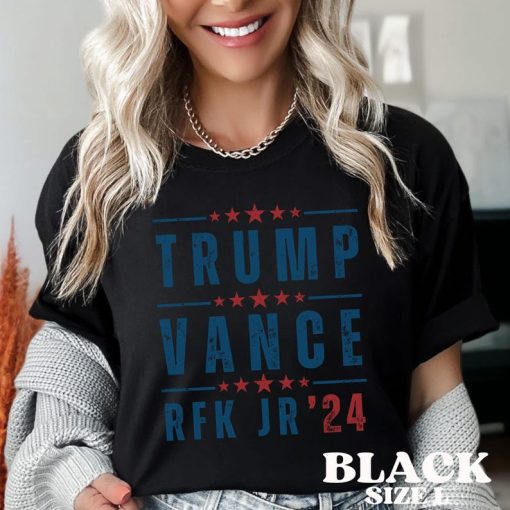 Trump Vance RFK Jr 2024 Shirt, President '24 T-Shirt