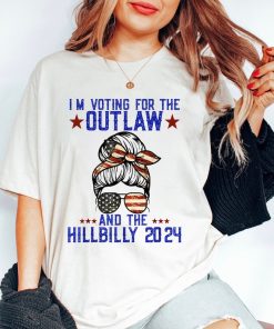 I'm Voting For the Outlaw and the Hillbilly 2024 T-Shirt