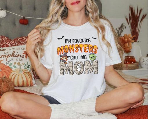 Mom Halloween shirt, Halloween gift for mom, trick or treat shirt