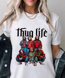 Thug Life Horror Movie Shirt, Scary Halloween Shirt