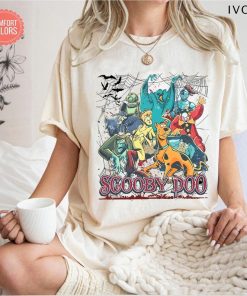 Retro Halloween Scooby Doo Shirt, Retro Halloween Movies Shirt