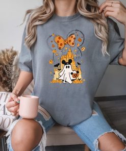 Comfort Colors® Minnie Mouse Ghost Shirt, Halloween Mouse Ghost Shirt