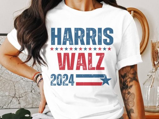 Harris Walz 2024 T-shirt, Kamala Harris Tim Walz 2024 Shirt