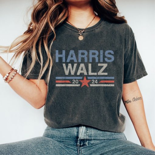 Harris Walz Shirt, Kamala Harris Tim Walz President VP 2024 Shirt