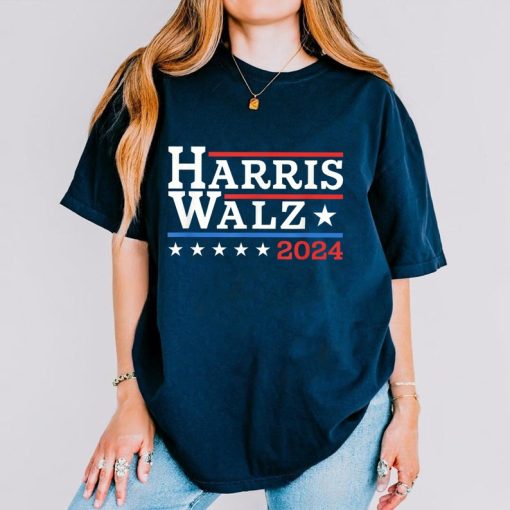 Harris Walz 2024 Retro Shirt, Kamala Harris Tim Walz