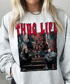 Thug Life Halloween Shirt, Horror Characters Shirt