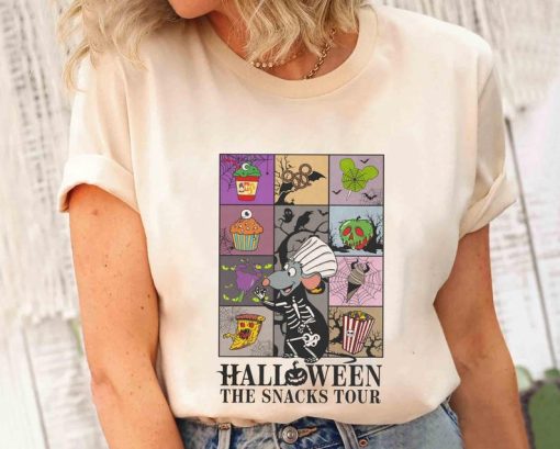 Remy Mouse Skeleton The Snack Tour Halloween Shirt