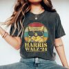 Harris Walz Shirt, Election Cat Lady Kamala Harris Tim Waltz Shirt