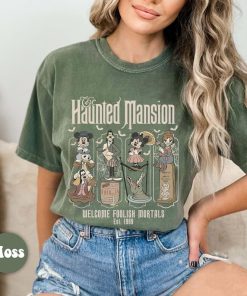 Vintage Mickey and Friends Haunted Mansion Disney Halloween Shirt