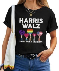 Harris Walz Shirt, Tim Walz Shirt, Unity Over Division Shirt