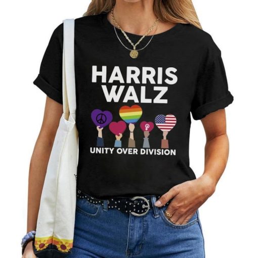 Harris Walz Shirt, Tim Walz Shirt, Unity Over Division Shirt