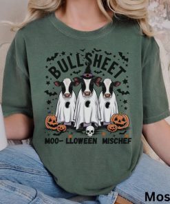 Halloween Cow Lover Shirt Halloween T Shirt Cute Halloween Shirt Retro