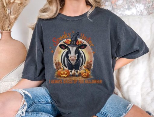 Halloween Cow Lover Halloween T Shirt Halloween Shirt Cute Halloween