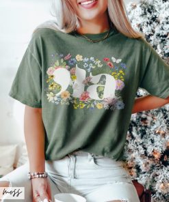 Comfort Colors Botanical Comma La Shirt