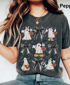 Disney Ghost Coquette Bow Halloween Shirt