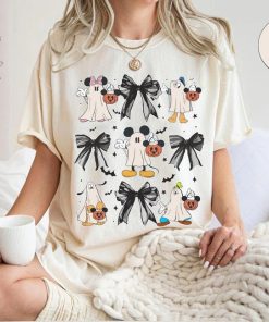 Disney Ghost Coquette Bow Halloween Shirt