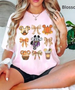 Disney Fall Coquette Bows Shirt, Mickey Skeleton Shirt