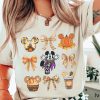 Disney Fall Coquette Bows Shirt, Mickey Skeleton Shirt