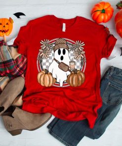 Cute Ghost Halloween Shirt, Pumpkin Spice Coffee Tee