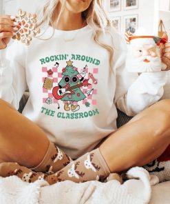 Comfort Colors® Rockin Around the Classroom Christmas Teacher Shirt