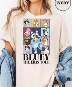 Bluey Dog Eras Tour Shirt | Midnights Bluey Dog Friends Shirt