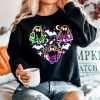 Neon Lights Ghost Sweatshirt, Halloween Ghost Shirt