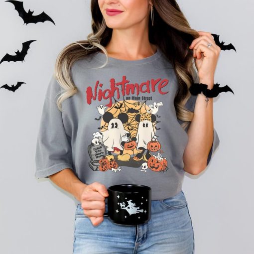 Comfort Colors Retro Halloween Disneyland Shirt