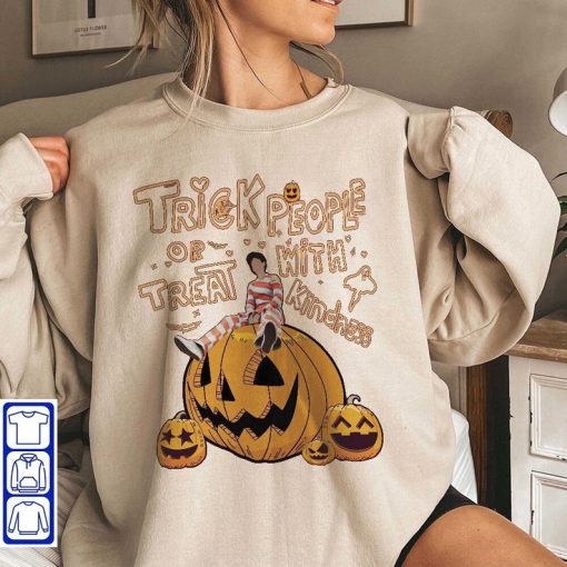 Trick or Treat People With Kindness Sweatshirt