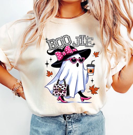 Boo Jee Sweatshirt, Halloween Ghost Shirt, Boo Shirt