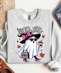 Boo Jee Sweatshirt, Halloween Ghost Shirt, Boo Shirt