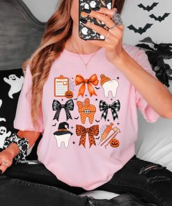 Coquette Dental Halloween Shirt, Dentistry Shirt, Halloween Tee