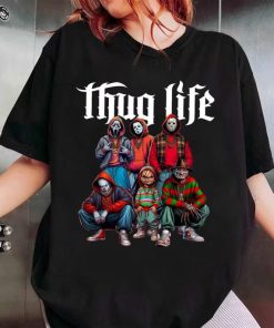 Thug Life Horror Movie Shirt, Scary Halloween Shirt