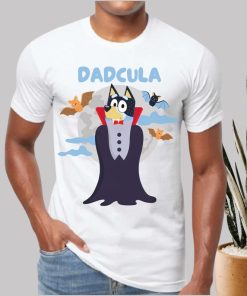 Bluey Halloween Costume Dad Bluey Halloween Shirt Dracula Dad