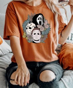 Retro Fall Comfort Colors Shirt, Scary Movie Halloween Shirt