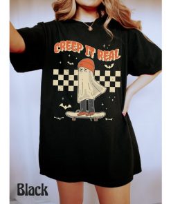 Comfort Colors® Creep It Real Shirt, Retro Halloween Shirt