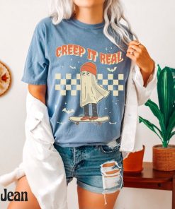 Comfort Colors® Creep It Real Shirt, Retro Halloween Shirt