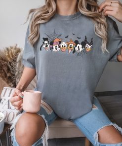 Comfort Colors®Disney Halloween Shirt, Spooky Mouse and Friends Shirt