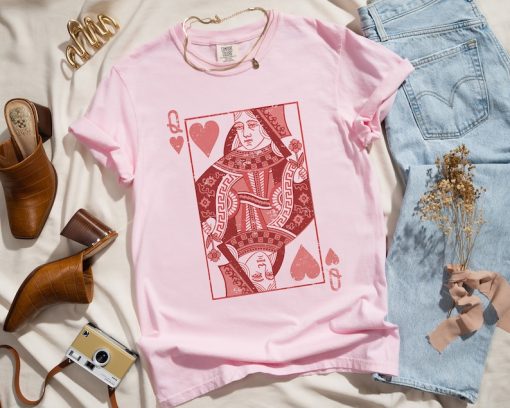 Queen of Hearts Shirt Mothers Day Gift