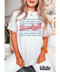 Comfort Colors® Baseball Shirt, Retro Baseball Shirt, Baseball Mama