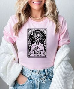 The Mom Tarot Card Shirt, Skeleton Mom T-shirt, Celestial Mama Shirt