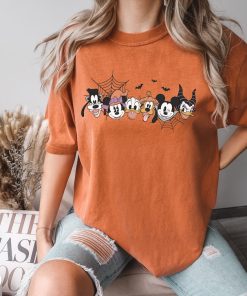 Comfort Colors®Disney Halloween Shirt, Spooky Mouse and Friends Shirt