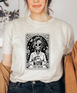 The Mom Tarot Card Shirt, Skeleton Mom T-shirt, Celestial Mama Shirt